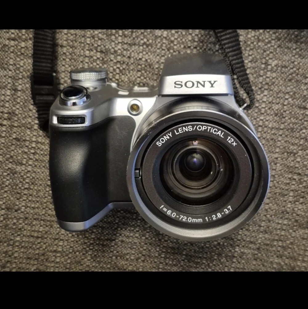 Sony Cyber-Shot DSC-H1 Camera W/ 12x Optical Zoom And Accessories